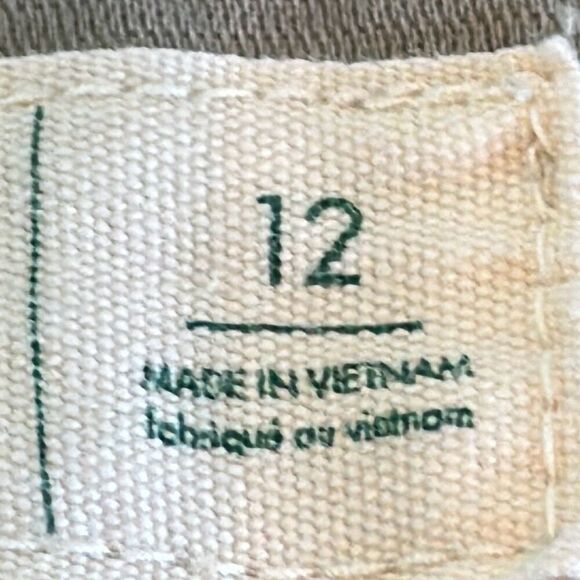 Woolrich Maple Grove Bermuda Shorts Khaki Womens 12 Outdoor Camping - Picture 4 of 7